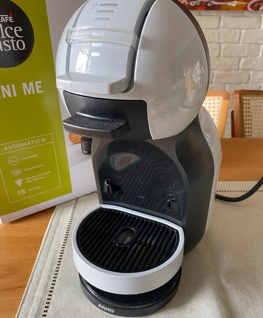 Cafeteira Expresso Arno Dolce Gusto Mini Me Automatica Cinza - 110v/220v
