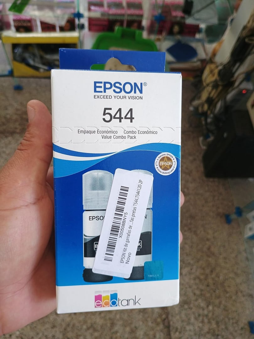 EPSON Kit de garrafas de tintas originais - 2 garrafas pretas T544,T544120-2P