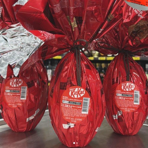 Ovo de Páscoa Nestlé Kit Kat Chocolate ao Leite 338,5g
