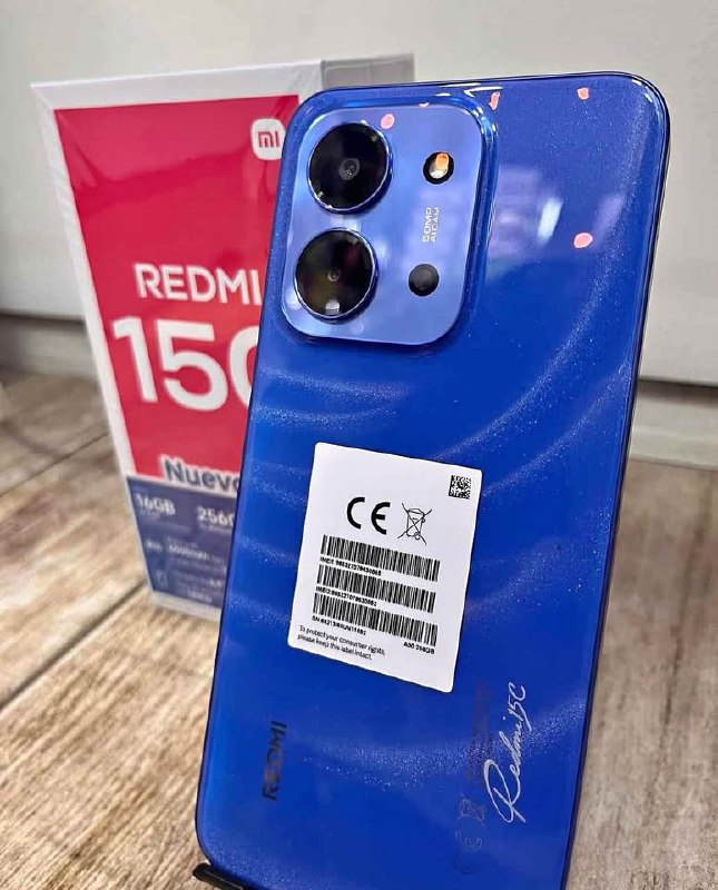 iaomi Redmi 15C 256GB 8gb Ram Virtual Tela 6.9" Câm. Traseira 50MP + Selfie Bateria 6000mA...