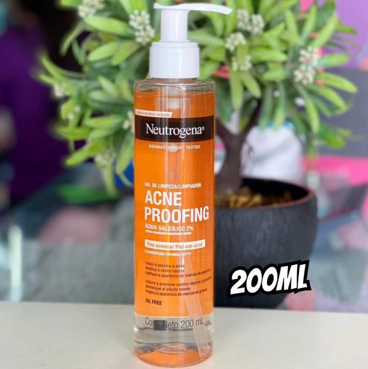 Neutrogena Gel de Limpeza Acne Proofing, 200ml