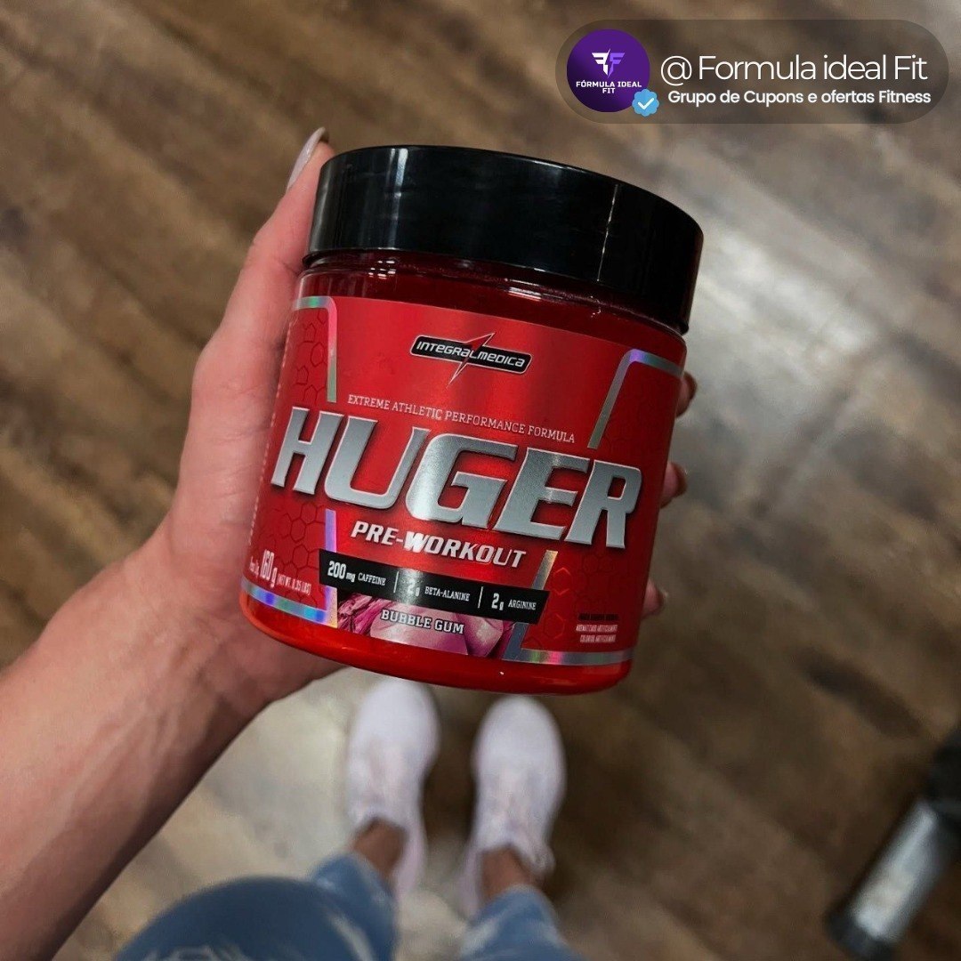Pré-treino Huger 320g - Integralmedica