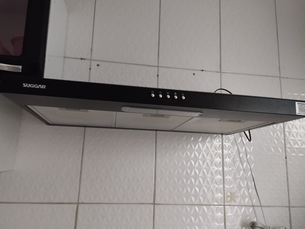 Depurador e Exaustor de ar Slim 80 Cm Preto Suggar