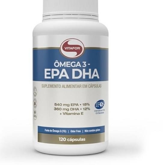 Ômega 3 EPA DHA 1g (120 Caps), VitaFor