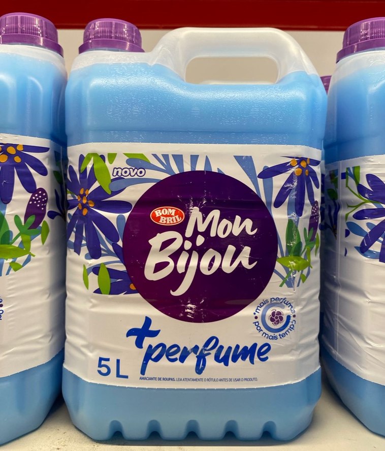 Amaciante de Roupas Mom Bijou + Perfume Galão 5 Litros