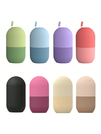 1 Peça Fôrma de Gelo de Silicone para Beleza e Cuidados com a Pele, Rolo de Gelo de Rosto ...