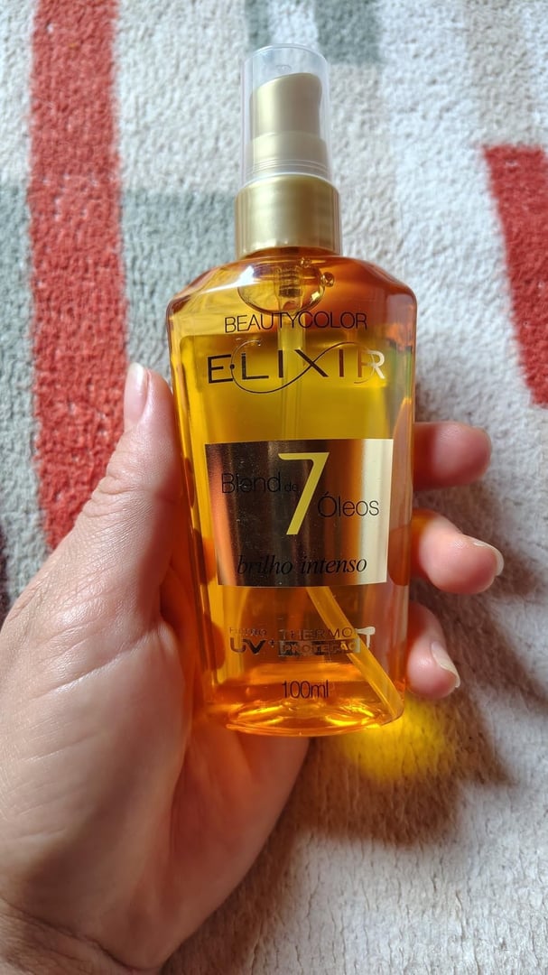 E.lixir Blend de 7 Óleos - Brilho e Luminosidade - BEAUTYCOLOR - 100ml