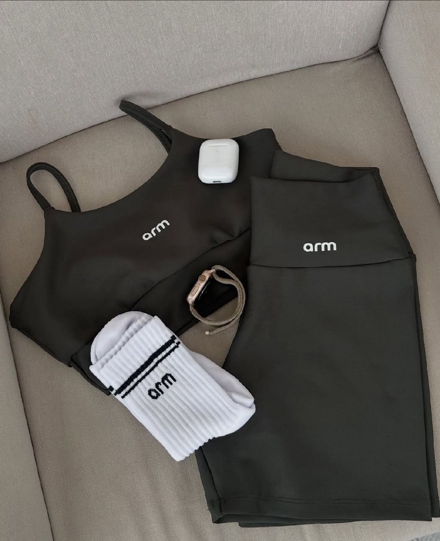 Conjunto Feminino Fitness Compact Top E Short - Arm