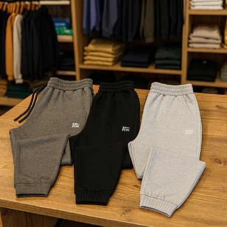 Kit 3 Calças Moletom Masculina Slim Jogger Para Academia