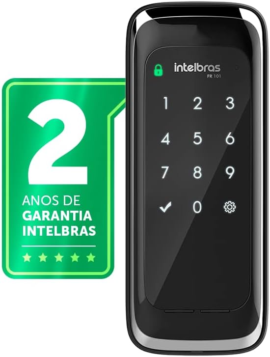 Fechadura Digital com Senha Intelbras FR101: Segurança e Conveniê...