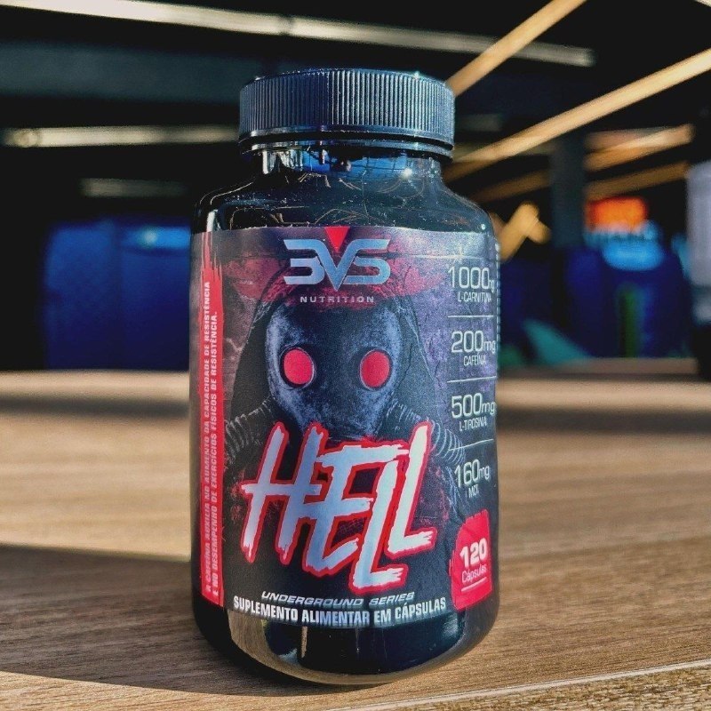 Termogênico Hell  120 Cápsulas