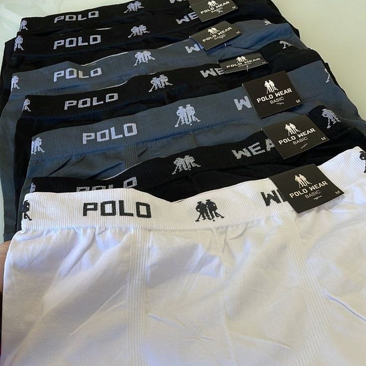 Kit 10 Cuecas Masculinas Boxer Microfibra Polo Wear Sortido