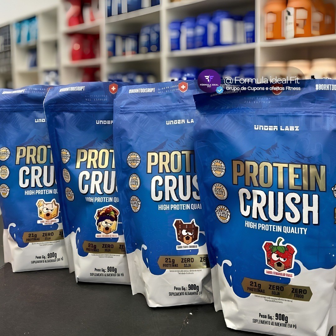 Whey Protein Crush Under Labz 900g Cookies Bear