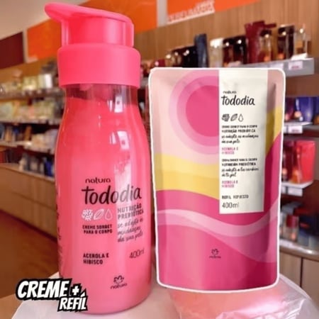 Kit Tododia Acerola e Hibisco com Refil