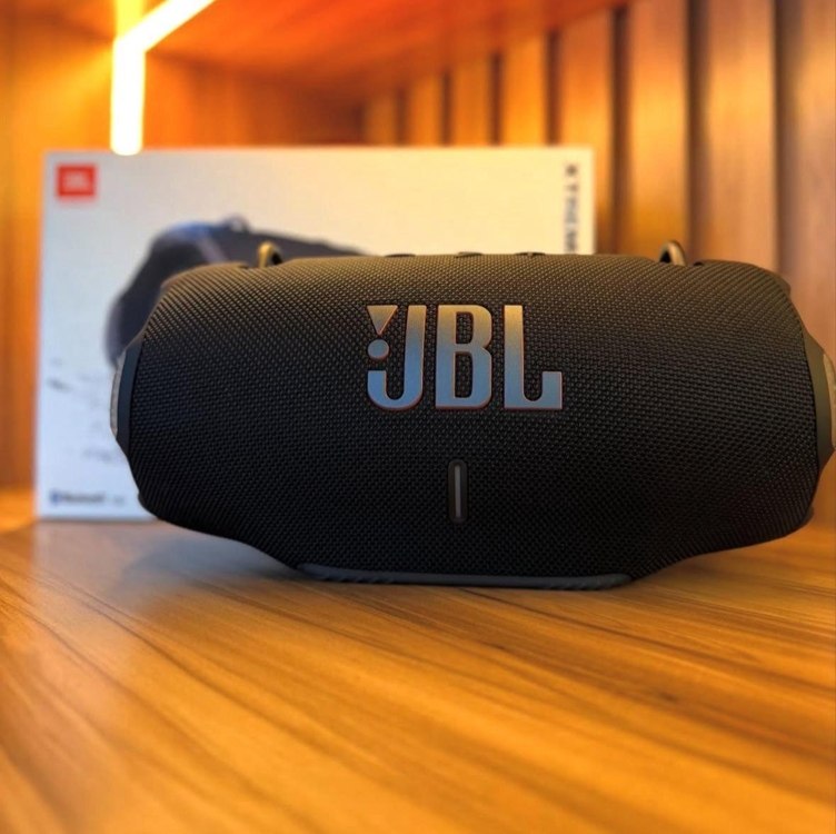 JBL, Caixa de Som, Xtreme 4, Bluetooth, Portátil, Com Powerbank, Auracast, Playtime Boost, À Prova D'água e Resistente À Poeira - Preta