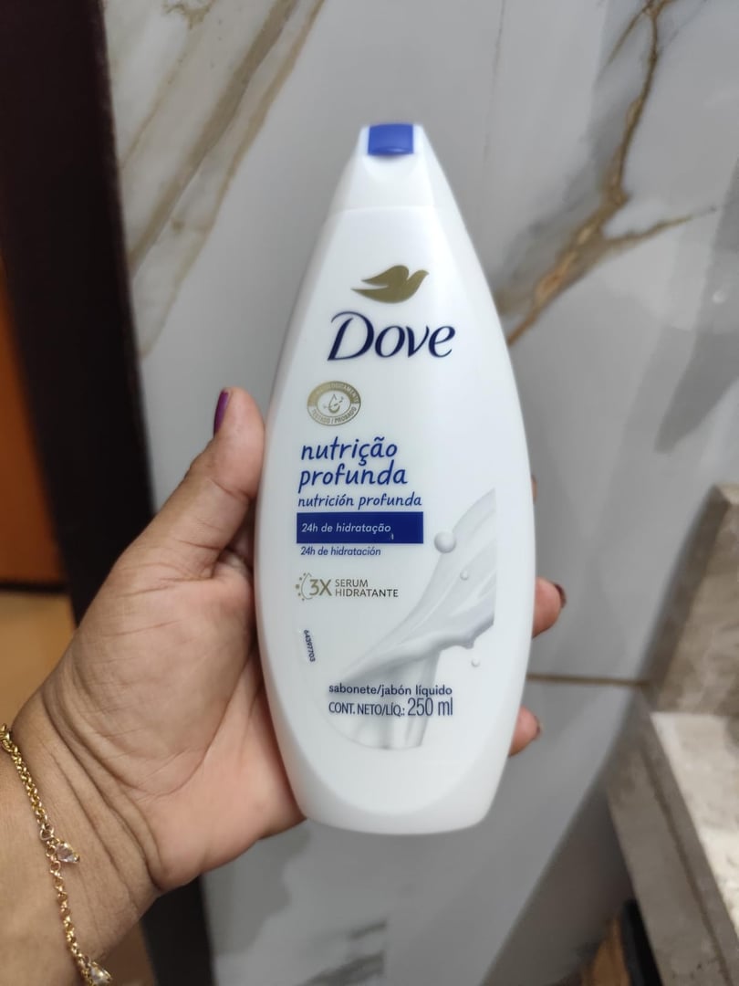 Dove Sabonete Líquido Nutrição Profunda 250ml