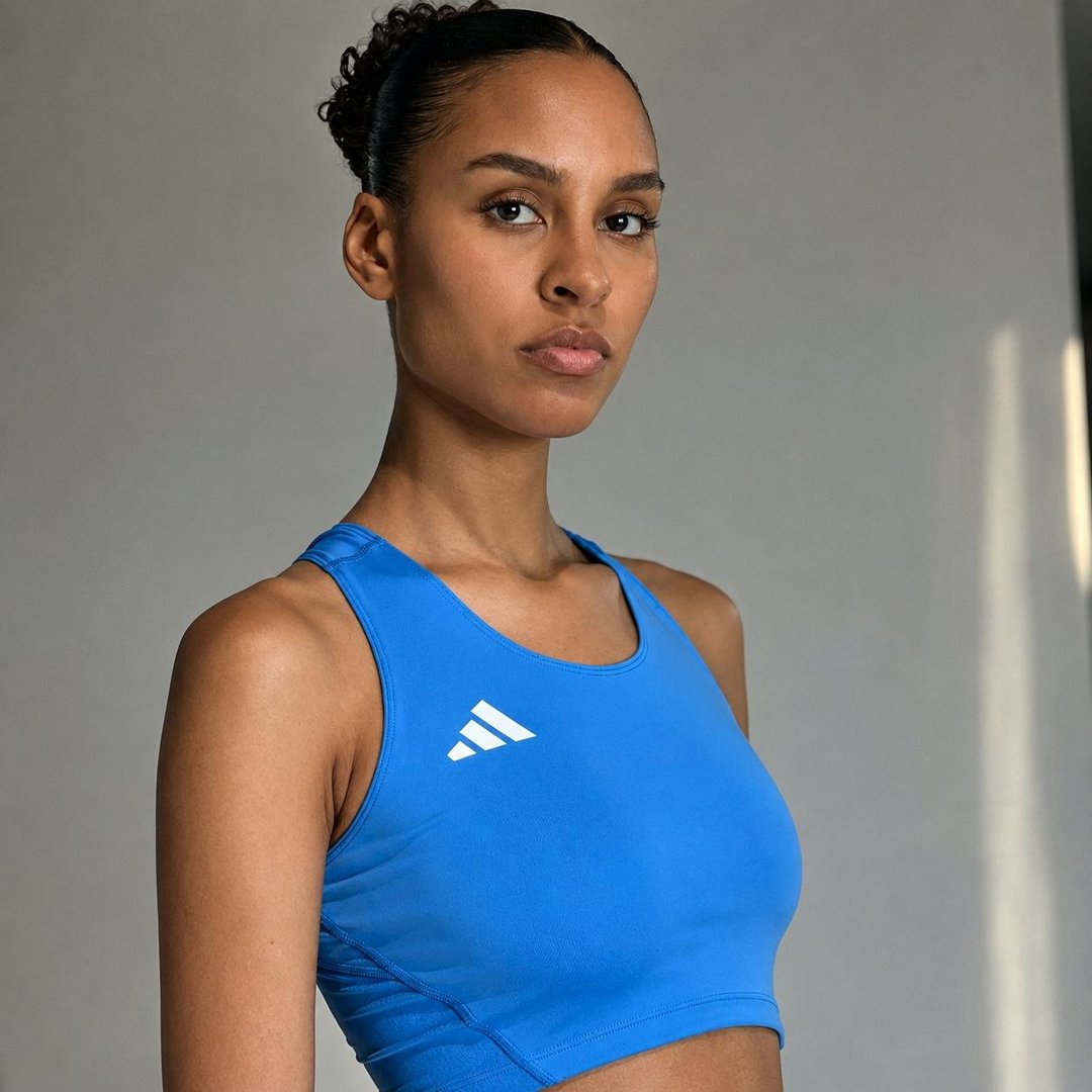 Top Cropped Adidas Adizero Feminino