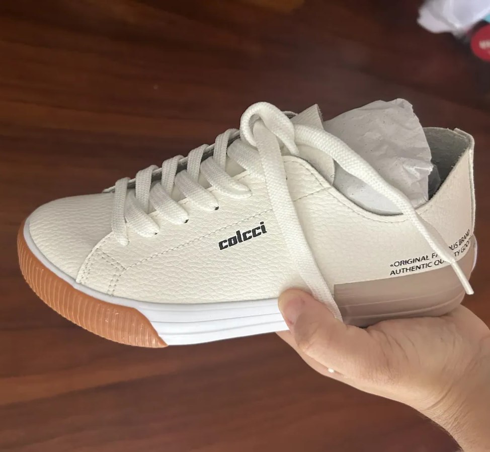 Tenis Colcci Cf Simple Casual Feminino Num. 34 ao 39 - Branco ou Preto