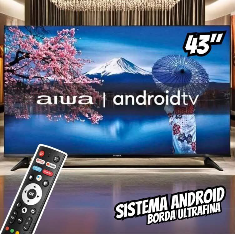 Smart TV 43 Polegadas AWS-TV-43-BL-02-A Aiwa