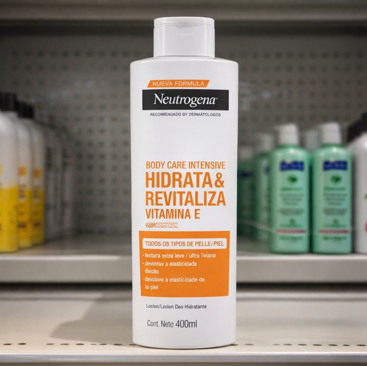 Neutrogena Hidratante Corporal Body Care Intensive Hidrata & Revitaliza, 400ml