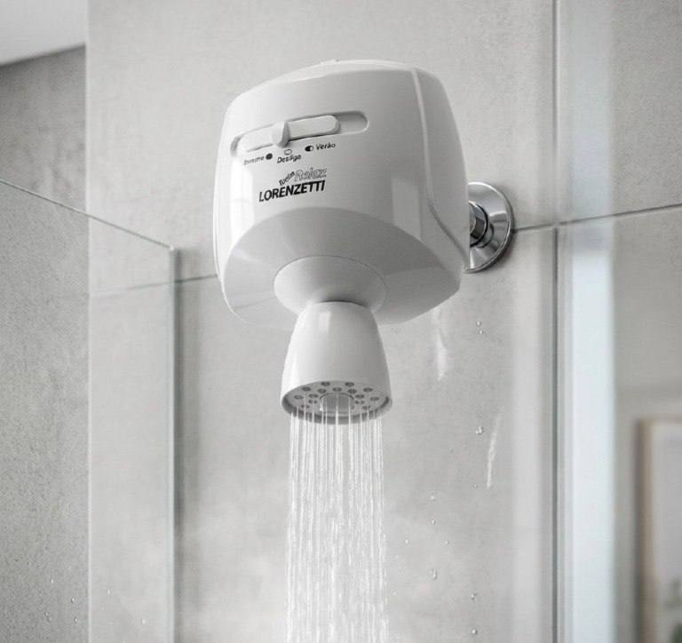Ducha Relax Ultra Branca 5500w Lorenzetti