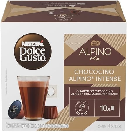 Cápsula De Café Dolce Gusto Alpino Intense 10 Caps 180G
