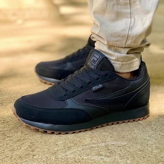 Tênis Fila Renno Classic Preto Grafite Masculino - Num. 40/41/42