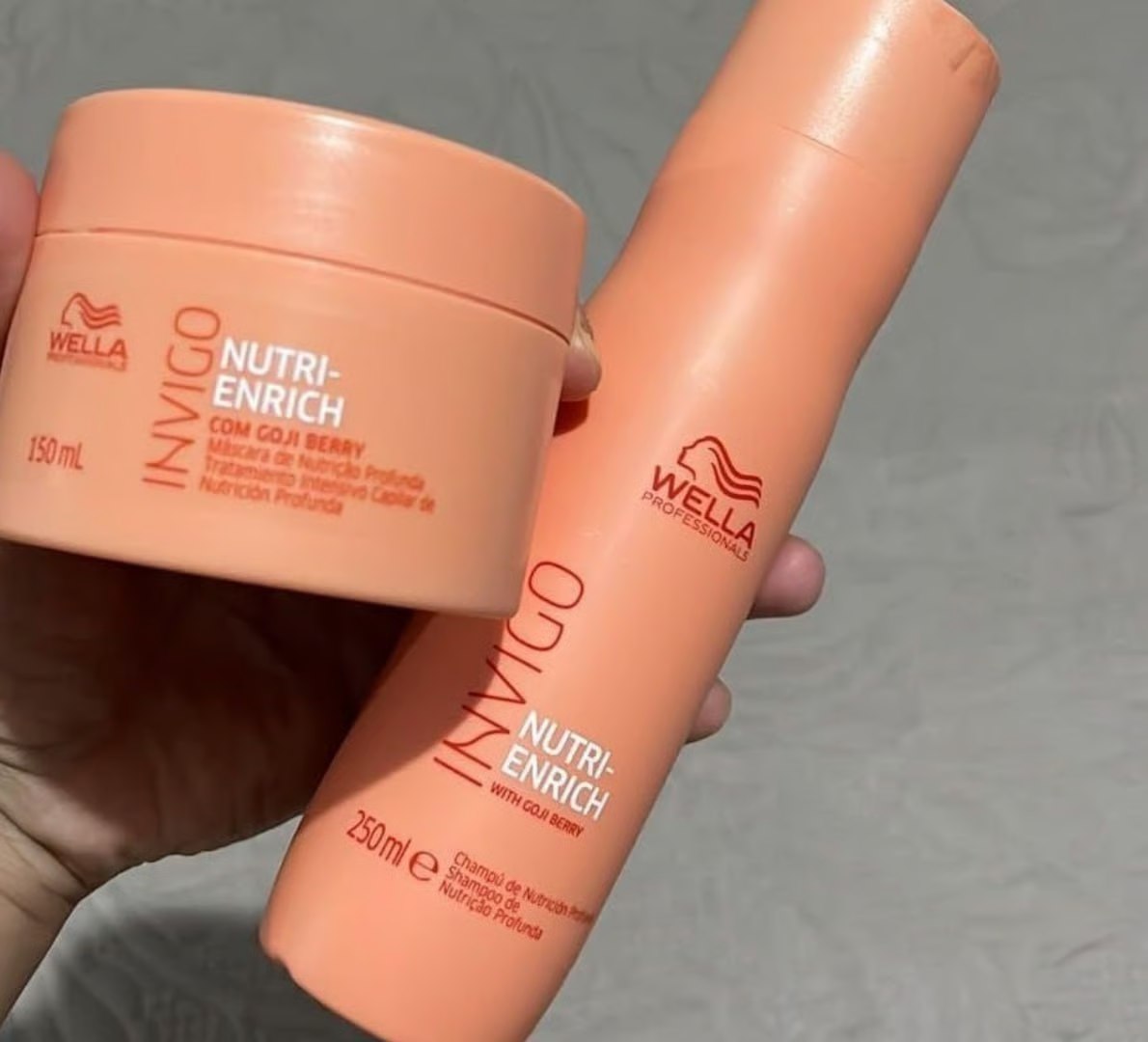 🤓Kit Invigo Nutri Enrich Shampoo 250ml E Máscara 150ml