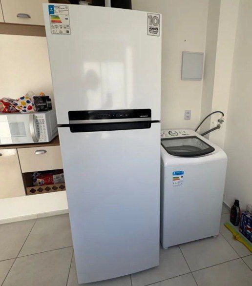 Geladeira Midea Frost Free Duplex Inverter 473L Painel Touch Branca - Bivolt