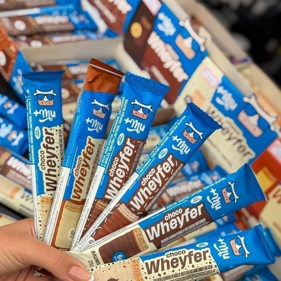 Whey protein +Mu Chocowheyfer - 300g - 12 Unidades