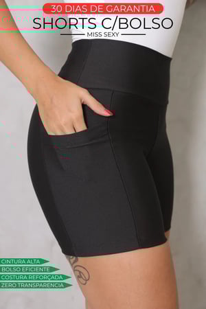 Short Corrida Com Bolso
