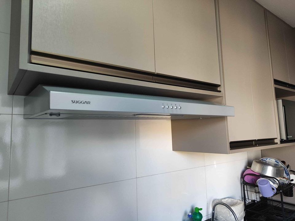 Depurador De Ar Suggar Slim 80Cm 3 velocidades Prata - 220v