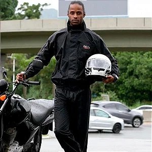 Conjunto Pioneira Capa de Chuva Motoqueiro Emborrachada Reforçada - Tam. P ao XG