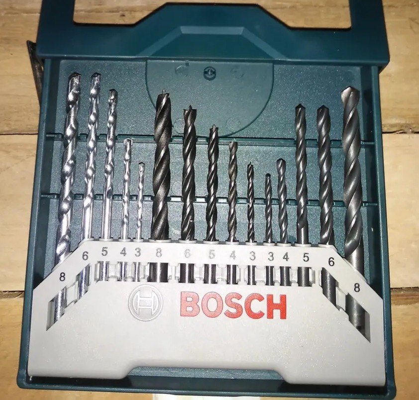 Jogo De Brocas Furadeira Para Madeira Concreto Meta Bosch