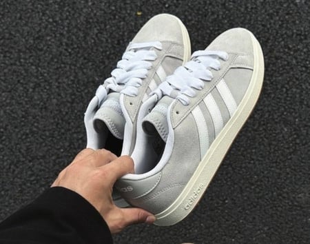 Tênis Masculino Grand Court Base Suede adidas