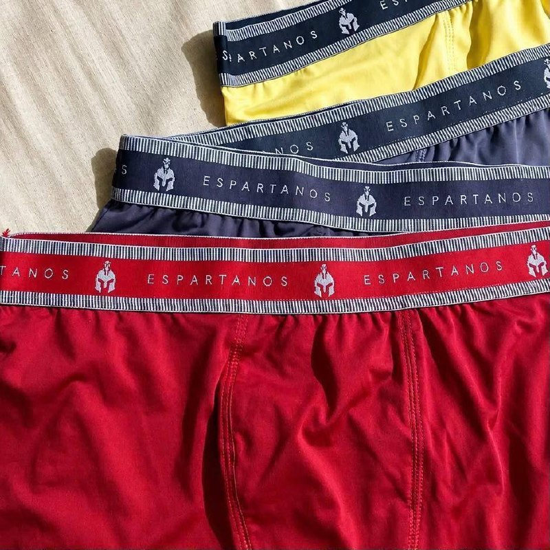 Kit Com 5 Cuecas Boxer Masculina Microfibra Original