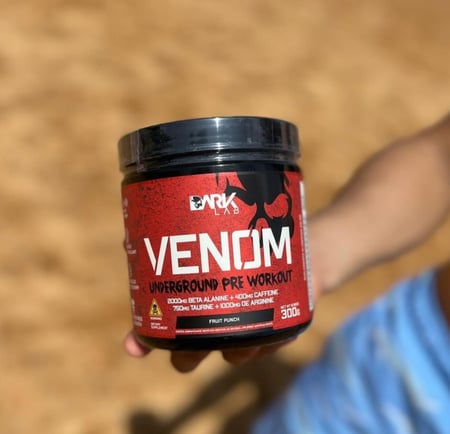 Pré Treino Venom Underground 300g Dark Lab