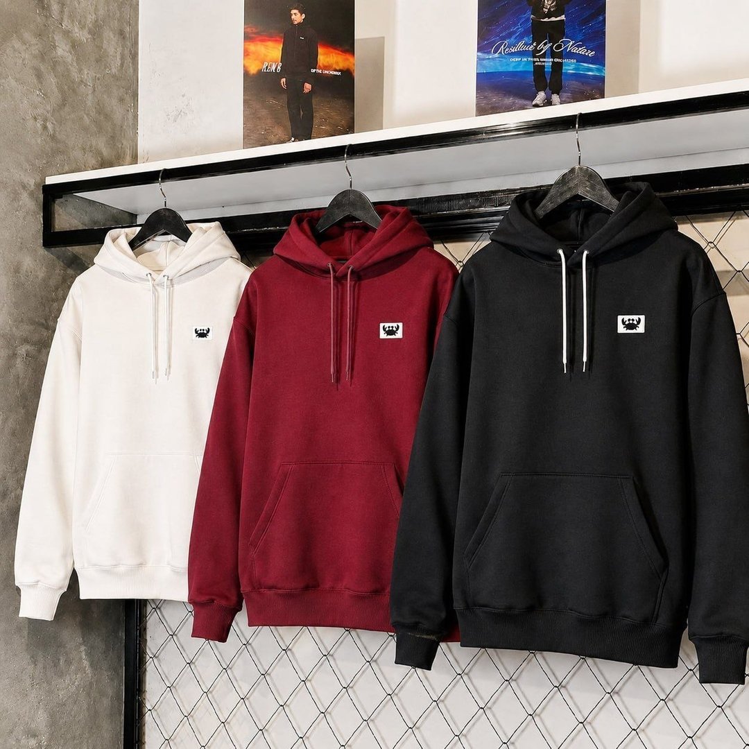 Moleton Capuz Blusa De Frio Lisa Cordão Neon Canguru Macio
