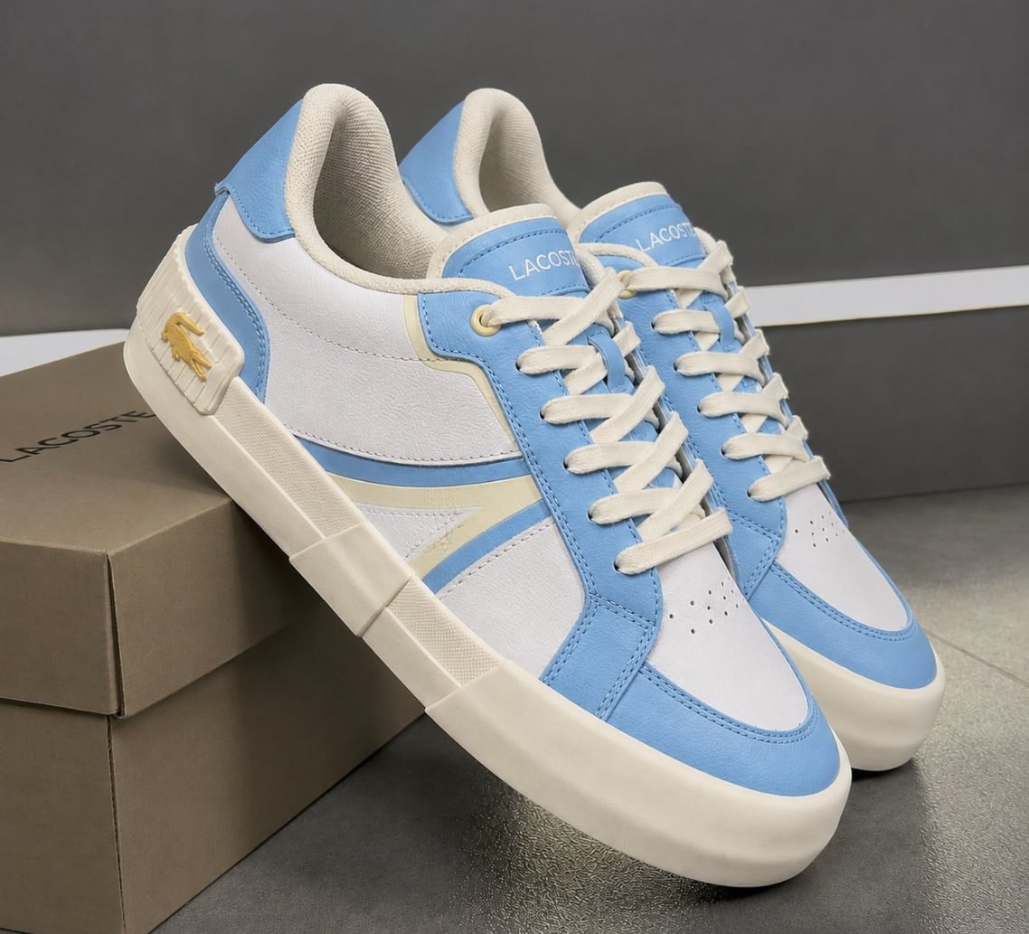 Tênis Lacoste L004 de Couro Feminino - Num. 34 ao 39