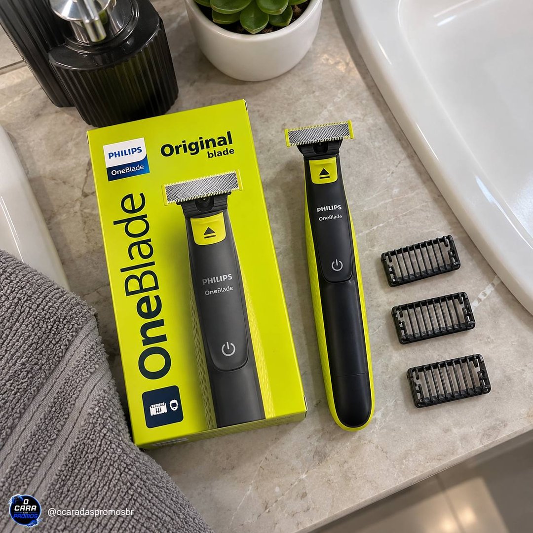 Philips OneBlade Barbeador e Aparador Elétrico