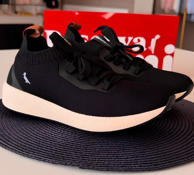 Tênis Reserva Go Fresh Knit Antiderrapante, Confortável e Leve, Preto