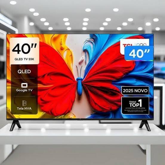 Smart TV 40" TCL Full HD QLED 40S5K Google TV 2 HDMI