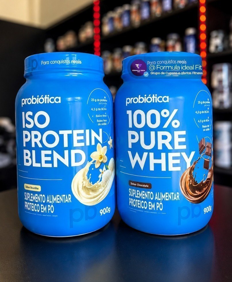 Whey protein Probiótica Iso Blend 900g