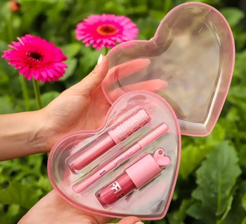 Kit Fran Love Kit Gloss Labial E Lápis Labial By Franciny