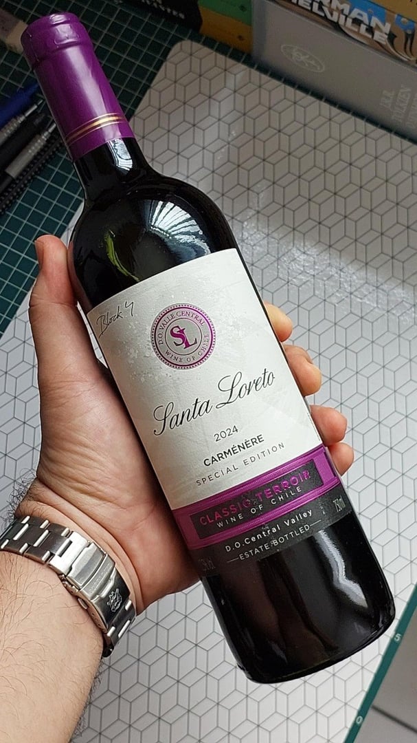 Vinho Fino Tinto Chileno Santa Loreto Varietal Carmenere 750ml