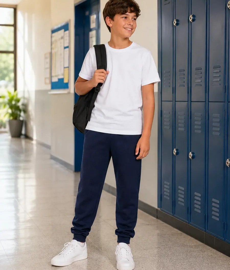 Kit 3 Calça Moletom Flanelado Juvenil Menino ou Menina - Tam. 10 a 16 anos