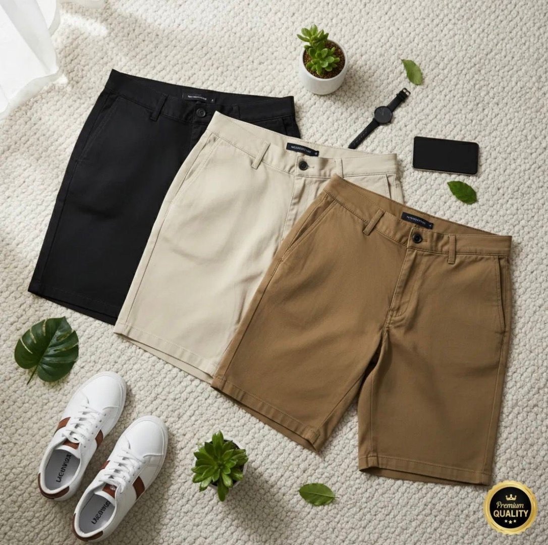 Kit 3 Bermuda MR Sarja Short Masculina - Tam. 44