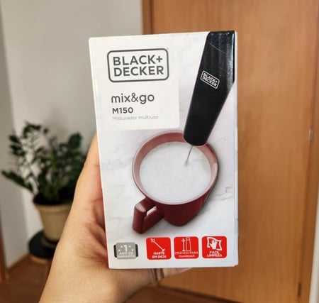 BLACK+DECKER Mixer, Misturador Multiuso e Portátil com Haste em Inox, Modelo M150