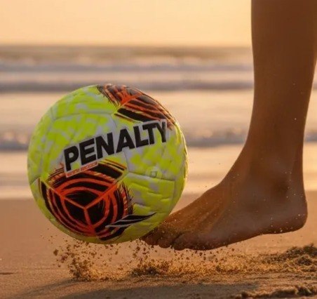 Bola Beach Soccer Penalty Ultra Fusion Xxvi Laranja