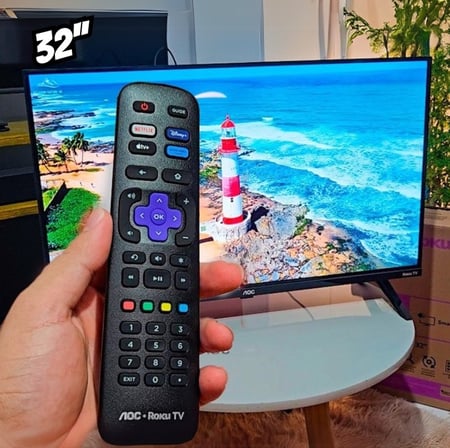 Smart Tv 32 Hd Aoc Tv 32s5045/78g Hdmi 1 Usb Wifi Roku